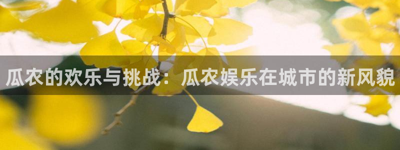 壹号电子娱乐app下载安装：瓜农的欢乐与挑战：瓜农娱乐在城市的新风貌