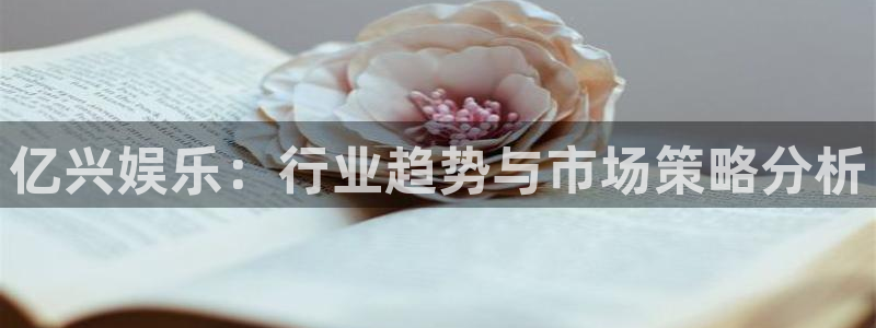 壹号娱乐下载：亿兴娱乐：行业趋势与市场策略分析